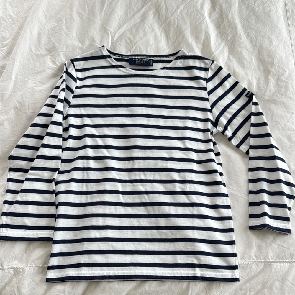 Authentic, Saint James L’Atelier  Nautical Striped Long Sleeve Top